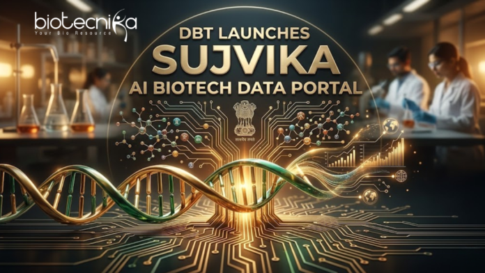 DBT (Department of Biotechnology) Launches SUJVIKA Portal to Boost AI in Biotechnology and Strengthen India’s Bioeconomy. DBT (Department of Biotechnology) Launches SUJVIKA Portal to Boost AI in Biotechnology and Strengthen India’s Bioeconomy.