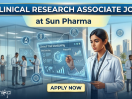 Clinical Research Associate Job at Sun Pharma. Biology Candidates with experience in Clinical Research, Apply Now.
