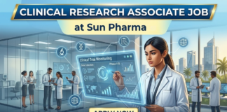 Clinical Research Associate Job at Sun Pharma. Biology Candidates with experience in Clinical Research, Apply Now.