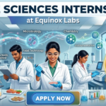 Life Sciences Internship at Equinox Labs. Apply Now For Instrumentation Intern Position and Get Stipend. Intern Opportunity in Navi Mumbai.