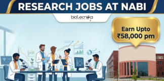 Research Jobs at NABI. Life Sciences Candidates, Attend The Walk-in Interview. Earn Upto ₹58,000 + HRA per month.