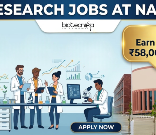 Research Jobs at NABI. Life Sciences Candidates, Attend The Walk-in Interview. Earn Upto ₹58,000 + HRA per month.