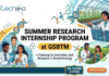 Summer Internship Program at GSBTM. Biotechnology Candidates, Apply Now. Biotechnology Internship in Gujarat. Get a Stipend of ₹10,000.