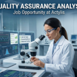 Quality Assurance Analyst Job at Actylis. Biology Candidates, Apply Now For this QA Analyst Job in Bengaluru, India.