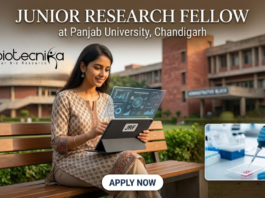 Junior Research Fellow at Panjab University. Plant Sciences Candidates, Apply Now. JRF openings in Plant Biology.