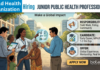 Public Health Job at World Health Organization. Biomedical & Life Sciences Candidates, Apply Now For this incredible Opportunity in New Delhi