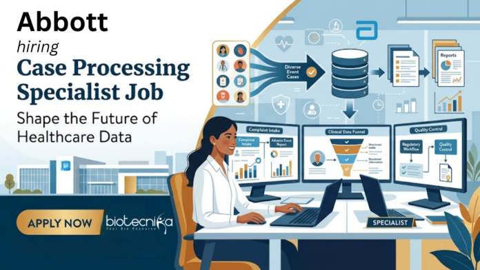 Life Sciences Job at Abbott. Life Sciences Candidates, Apply Now For Case Processing Specialist Role. Job Opportunity in Mumbai. Life Sciences Job at Abbott. Life Sciences Candidates, Apply Now For Case Processing Specialist Role. Job Opportunity in Mumbai.