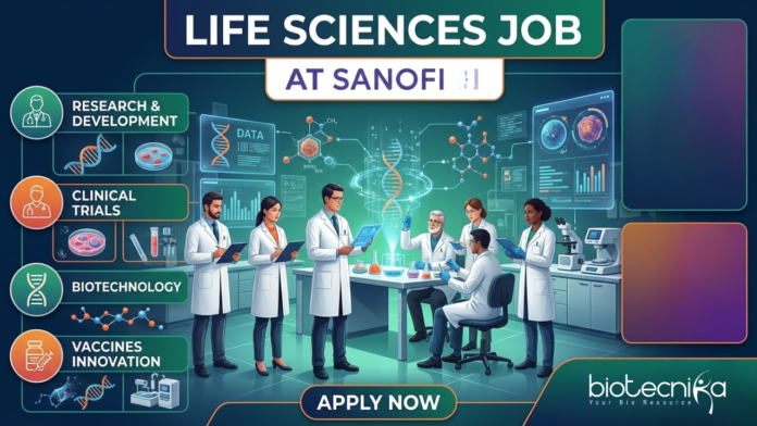 Life Sciences Job at Sanofi. Life Sciences Candidates, Apply Now . Specialist Quality Services Job Opportunity in Hyderabad. Life Sciences Job at Sanofi. Life Sciences Candidates, Apply Now . Specialist Quality Services Job Opportunity in Hyderabad.