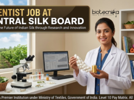Scientist Job at Central Silk Board. Agricultural Sciences Candidates, Apply Now. Scientist Job Opportunities in the Agricultural Job sector.