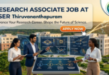 Research Associate Job at IISER Thiruvananthapuram. Biotechnology Candidates, Apply Now. Earn Rs. 60,000/- + 10% HRA.