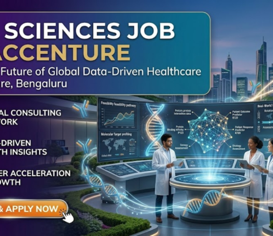 Life Sciences Job at Accenture. Apply Now For Clinical Data Svs Associate Role. Job Opportunity in Bengaluru.