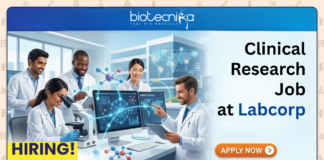 Clinical Research Job at Labcorp. Life Sciences Candidates, Apply Now For Clinical Project Coordinator Role. Job in Bangalore.