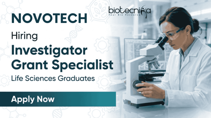 Clinical research jobs investigator grant specialist novotech careers life science jobs CRO clinical trial role Clinical research jobs investigator grant specialist novotech careers life science jobs CRO clinical trial role