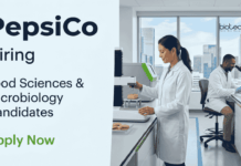Apply for PepsiCo Careers: Explore Food Tech & Microbiology Jobs in Hyderabad in R&D, QA, and Food Safety Roles.