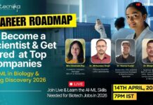 How to Become a Scientist in AI ML Drug Discovery- Master Class. Join a free webinar on AI-ML in biology & drug discovery. Learn career roadmap, skills, and how to get hired in top biotech companies