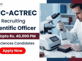 TMC ACTREC Recruitment - Scientific Officer Vacancy. Attend the Walk-In Interview for Life Sciences Jobs and Biotechnology Career Growth.