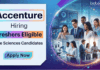 Life Sciences Freshers Jobs at Accenture | Apply Now for Clinical Data Service Role Apply for Accenture Career as Clinical Data Services Associate. Great opportunity in Life Sciences Jobs & CDM Jobs for freshers.