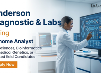 Life Sciences Jobs at Anderson Diagnostic & Labs | B.Sc / M.Sc Candidates Apply Now for Genome Analyst Role Apply for Bioinformatics Jobs as Genome Analyst. Life Sciences Jobs in NGS, Genomics & Variant Interpretation across various locations.
