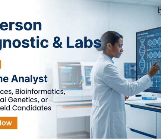 Life Sciences Jobs at Anderson Diagnostic & Labs | B.Sc / M.Sc Candidates Apply Now for Genome Analyst Role Apply for Bioinformatics Jobs as Genome Analyst. Life Sciences Jobs in NGS, Genomics & Variant Interpretation across various locations.