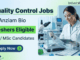 Anziam Bio is Hiring Freshers! Apply Now for Quality Control Jobs Apply for ANZIAM Bio Quality Control Jobs. Freshers Job for B.Sc/M.Sc Candidates in Bhiwadi with ₹20,000 Salary and Career Growth.