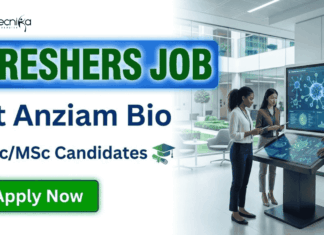 Quality Control Jobs for Freshers at Anziam Bio | BSc/ MSc Candidates Apply Now Apply for Quality Control Jobs at ANZIAM Bio. Executive Jobs for B.Sc/M.Sc Freshers interested in Microbiology Sector.