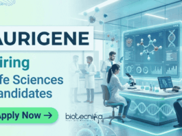 Apply for Scientist Jobs at Aurigene. Explore Biotechnology Jobs & Grow your Life Sciences Career with this Exciting Opportunity.
