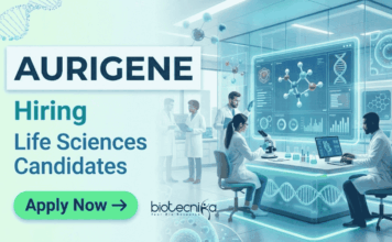Scientists Jobs at Aurigene | Life Sciences Candidates Apply Now Apply for Scientist Jobs at Aurigene. Explore Biotechnology Jobs & Grow your Life Sciences Career with this Exciting Opportunity.