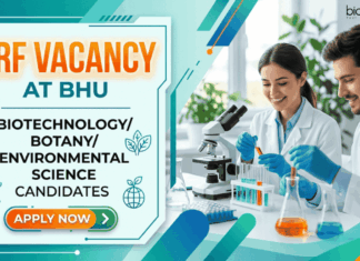 JRF Vacancy at Banaras Hindu University | Work on Environment and Sustainable Development Research Apply for JRF Vacancy under BHU Recruitment. Biotechnology Career Opportunity in CSIR Project. Check Eligibility and Apply Now.