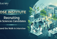 Research Jobs at Bose Institute | Master’s Candidates Attend the Walk-In Interview Apply for Bose Institute Recruitment. Walk-in Research Jobs for Project Associate with ₹35,000 + HRA. Build your Career in Life Sciences.