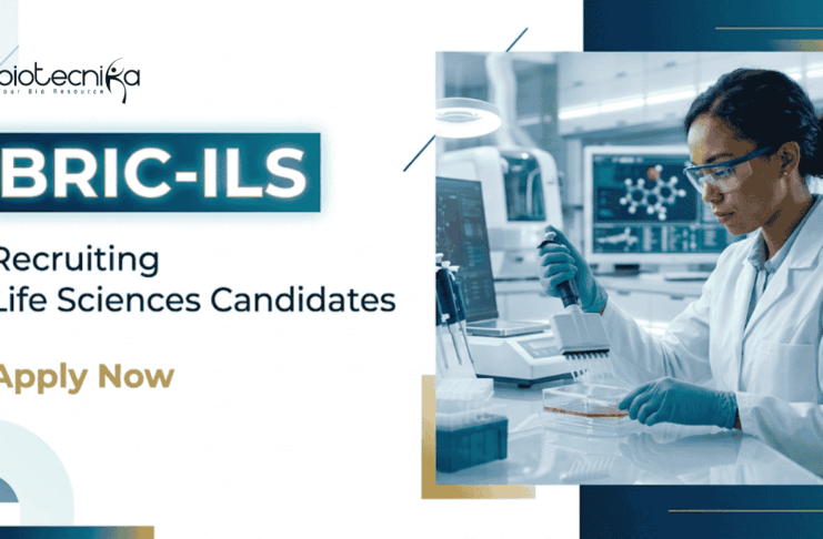 JRF Vacancy at BRIC-ILS | Life Sciences Candidates Attend the Walk-In Interview Apply for ILS Recruitment 2026. Explore JRF Vacancy and Life Sciences Research Jobs in Biotechnology and Bioinformatics Fields.