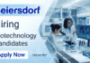 Beiersdorf Hiring in Mumbai. Biotechnology Candidates Apply Now for Researcher Job in R&D and Formulation Development.
