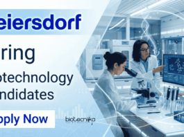 Beiersdorf Hiring in Mumbai. Biotechnology Candidates Apply Now for Researcher Job in R&D and Formulation Development.