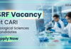Central Ayurveda Research Institute Recruitment invites Senior Research Fellow Applications for Life Sciences Research Role.
