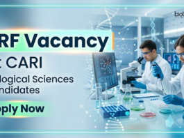 Central Ayurveda Research Institute Recruitment invites Senior Research Fellow Applications for Life Sciences Research Role.