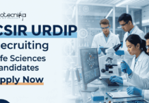 Life Sciences Research Job at CSIR URDIP | Seeking Project Associate | Attend the Walk-In Interview Apply for CSIR URDIP Recruitment Project Associate Jobs. Walk-In for Research Jobs in Patent Informatics with Salary Up to ₹35,000 + HRA.