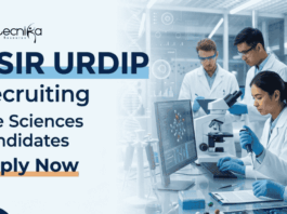 Apply for CSIR URDIP Recruitment Project Associate Jobs. Walk-In for Research Jobs in Patent Informatics with Salary Up to ₹35,000 + HRA.