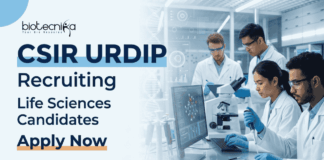 Life Sciences Research Job at CSIR URDIP | Seeking Project Associate | Attend the Walk-In Interview Apply for CSIR URDIP Recruitment Project Associate Jobs. Walk-In for Research Jobs in Patent Informatics with Salary Up to ₹35,000 + HRA.