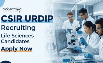 Life Sciences Research Job at CSIR URDIP | Seeking Project Associate | Attend the Walk-In Interview Apply for CSIR URDIP Recruitment Project Associate Jobs. Walk-In for Research Jobs in Patent Informatics with Salary Up to ₹35,000 + HRA.