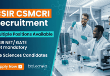 Project Associate Jobs at CSIR CSMCRI | Multiple Posts Available | Apply Now CSIR CSMCRI Recruitment: Multiple Project Associate Jobs. CSIR NET/ GATE Not Mandatory. Apply Now to Build your Life Sciences Career.