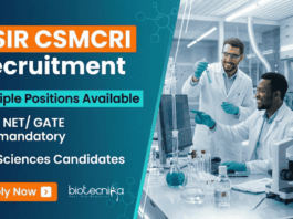 CSIR CSMCRI Recruitment: Multiple Project Associate Jobs. CSIR NET/ GATE Not Mandatory. Apply Now to Build your Life Sciences Career.