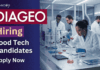 Food Tech Jobs under Diageo Careers: Explore FMCG Senior Executive Role in Alwar with 2–5 years Experience. Apply Now!