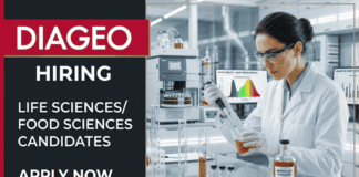 Life Sciences Jobs at Diageo | Post Graduates Apply Now for Assistant Manager Position Apply for Life Sciences Jobs under Diageo Careers. Food Tech Jobs in Beverage industry. Postgraduates Candidates are Eligible.