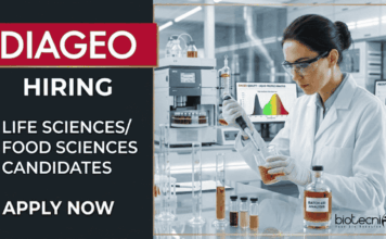 Life Sciences Jobs at Diageo | Post Graduates Apply Now for Assistant Manager Position Apply for Life Sciences Jobs under Diageo Careers. Food Tech Jobs in Beverage industry. Postgraduates Candidates are Eligible.