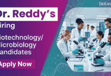 Quality Control Jobs at Dr. Reddy’s Laboratories | Biotechnology & Microbiology Candidates Apply Now Apply for Quality Control jobs at Dr Reddy’s. Microbiology & Biotechnology jobs in pharma with GMP, cleanroom, and monitoring experience.