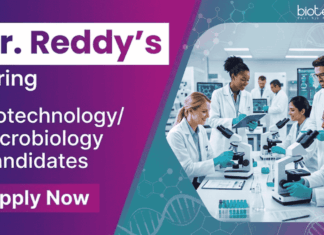 Quality Control Jobs at Dr. Reddy’s Laboratories | Biotechnology & Microbiology Candidates Apply Now Apply for Quality Control jobs at Dr Reddy’s. Microbiology & Biotechnology jobs in pharma with GMP, cleanroom, and monitoring experience.