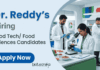 Apply for Food Tech Jobs under Dr. Reddy’s Career Hyderabad. Scientist Jobs for MSc Food Technology & Food Science Graduates.