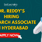 Dr. Reddy’s Hiring Research Associate in Hyderabad – Top Biotechnology Jobs You Can’t Miss! Apply for Research Associate role at Dr. Reddy's Laboratories Careers. Biotechnology Jobs in Hyderabad. Great opportunity for life science graduates.