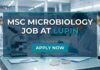 MSc Microbiology Job at Lupin | Candidates Apply Now