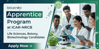 Life Science Government Jobs at ICAR-NRCB | 16 Vacancies with Stipend | Apply Now for Apprentice Program Apply for NRCB Recruitment. Explore Biotechnology & Life Science Government Jobs and Build your Career in Life Sciences. 16 Vacancies