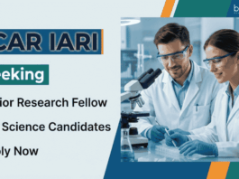 Apply for ICAR IARI Recruitment Junior Research Fellow posts. Explore Life Sciences Jobs in Genetics, Plant breeding, and Biotech.